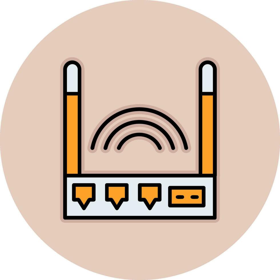 Router Vector Icon