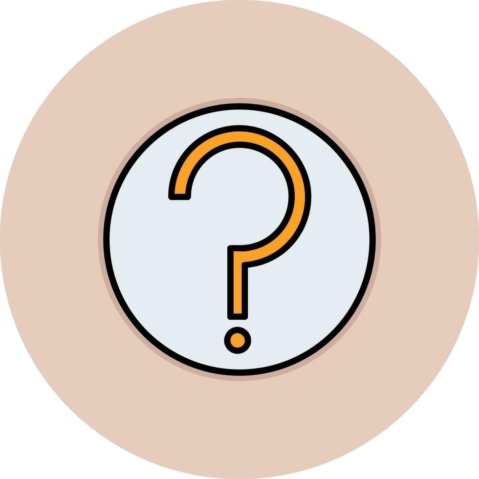 Question Mark Vector Icon