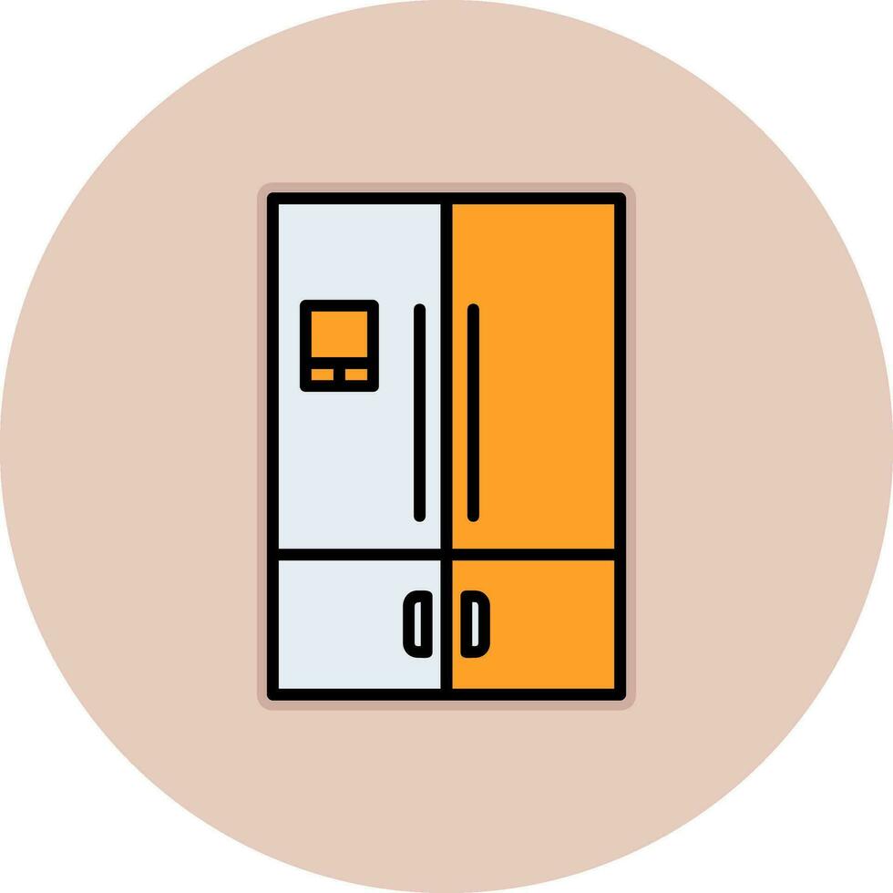 Fridge Vector Icon