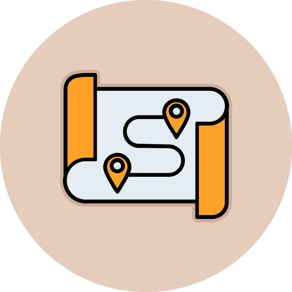 Map Vector Icon