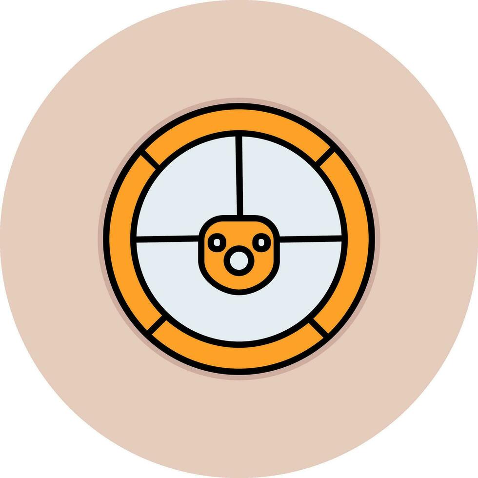 Steering Wheel Vector Icon