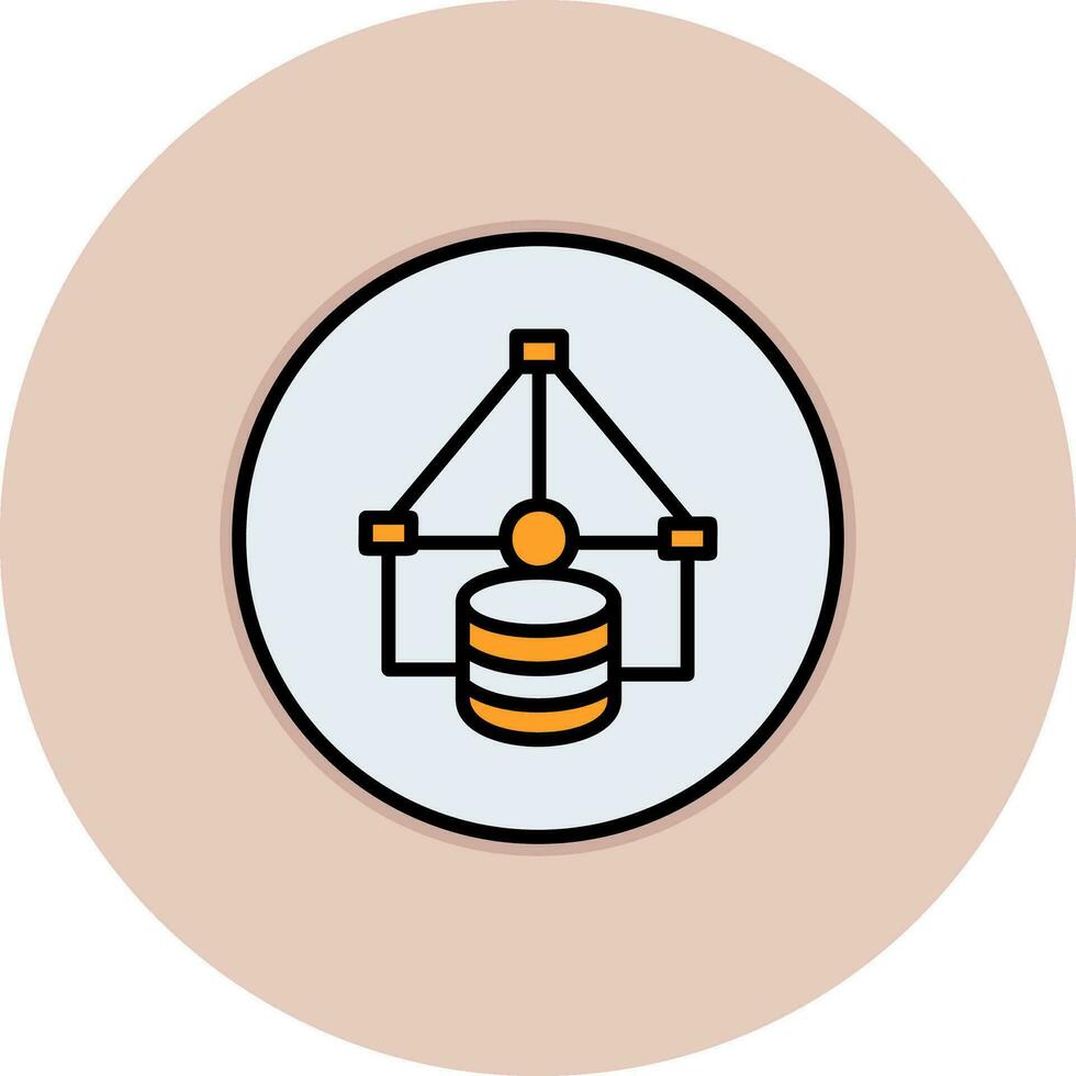Data Model Vector Icon