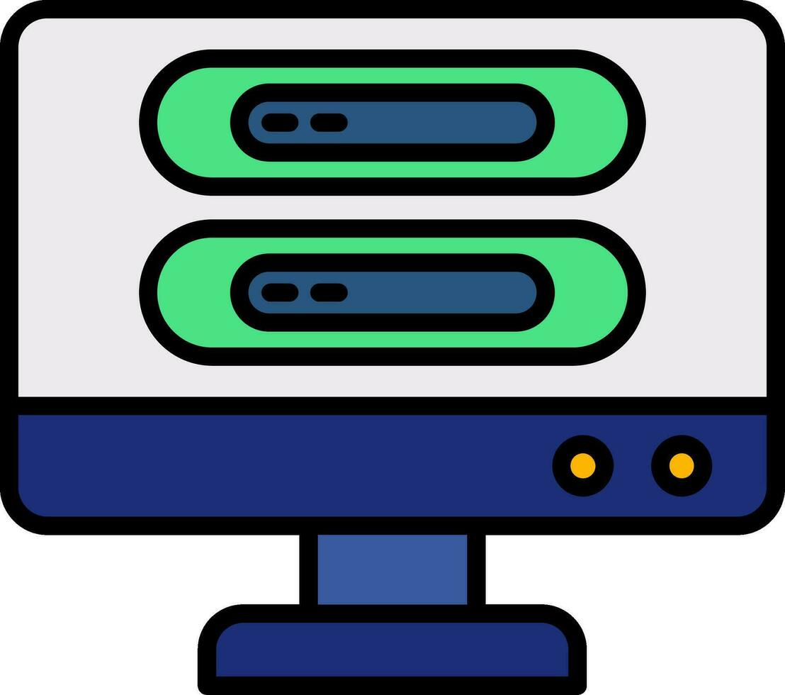 Big Data Vector Icon