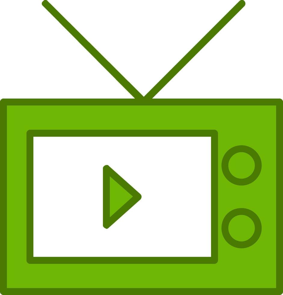 Tv Vector Icon