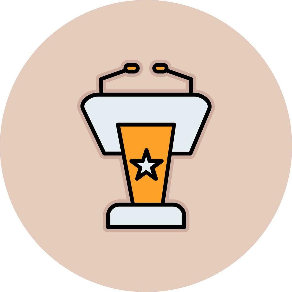 Lectern Vector Icon