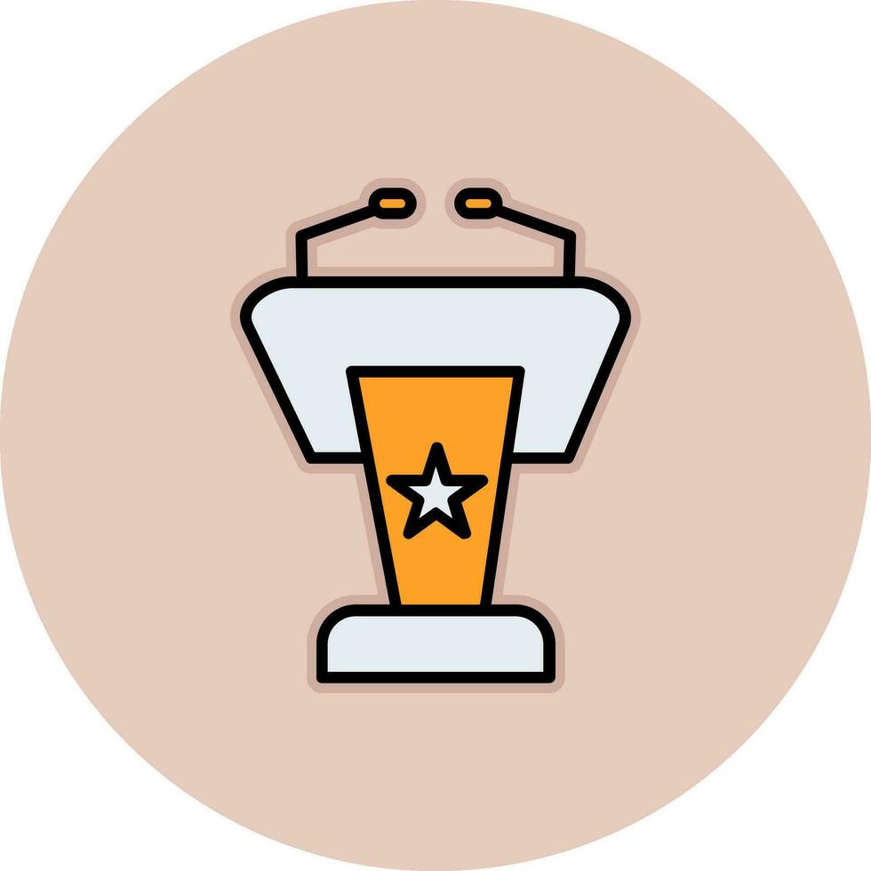 Lectern Vector Icon