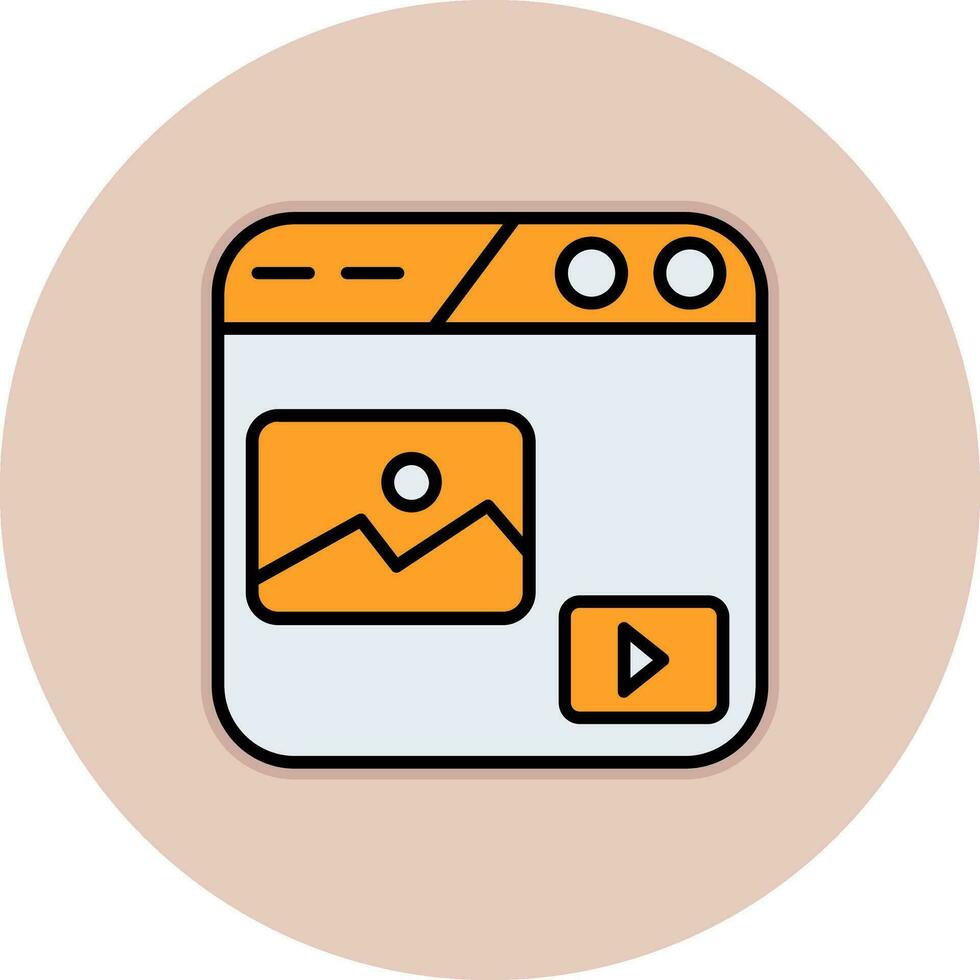 Content Vector Icon