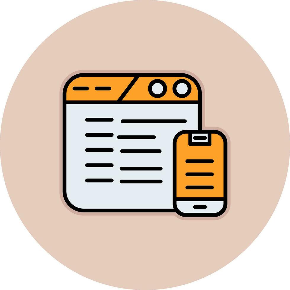 Responsive Vector Icon