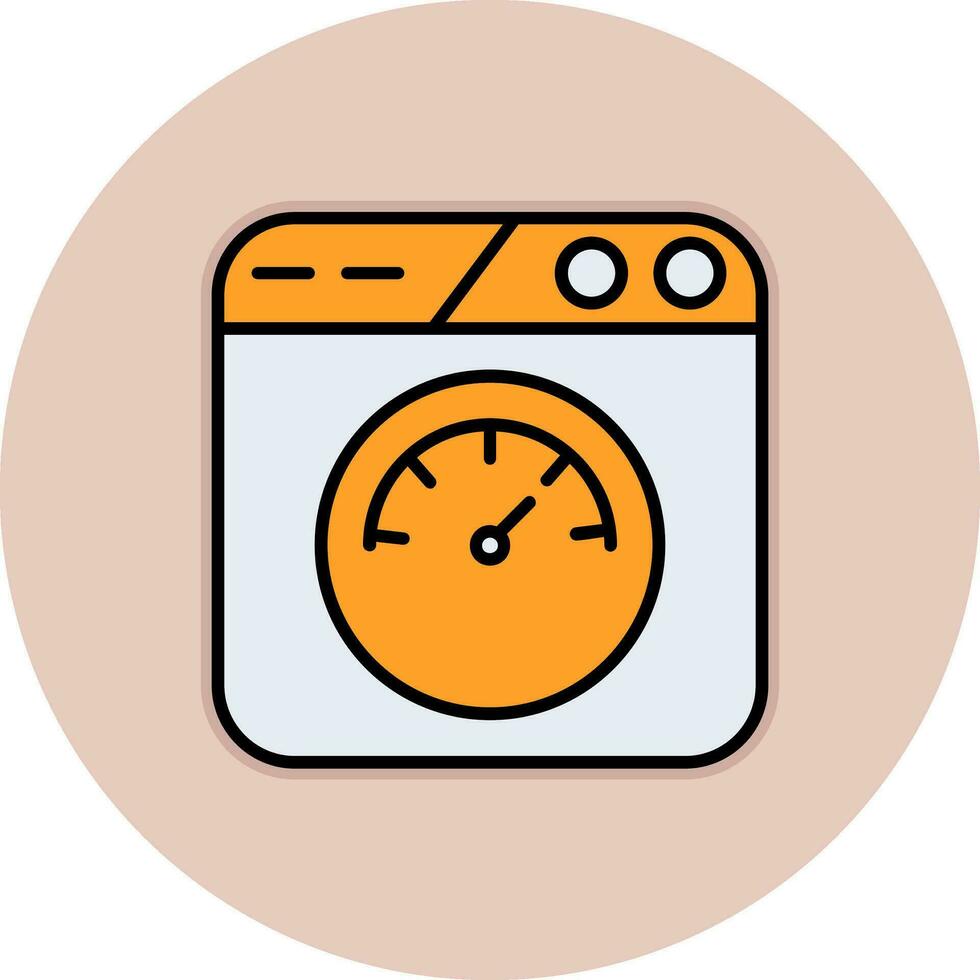 Page Speed Vector Icon