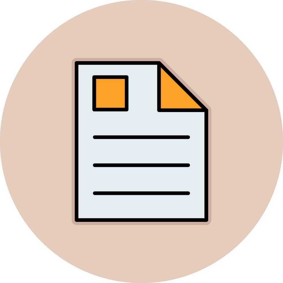 Contact Page Vector Icon