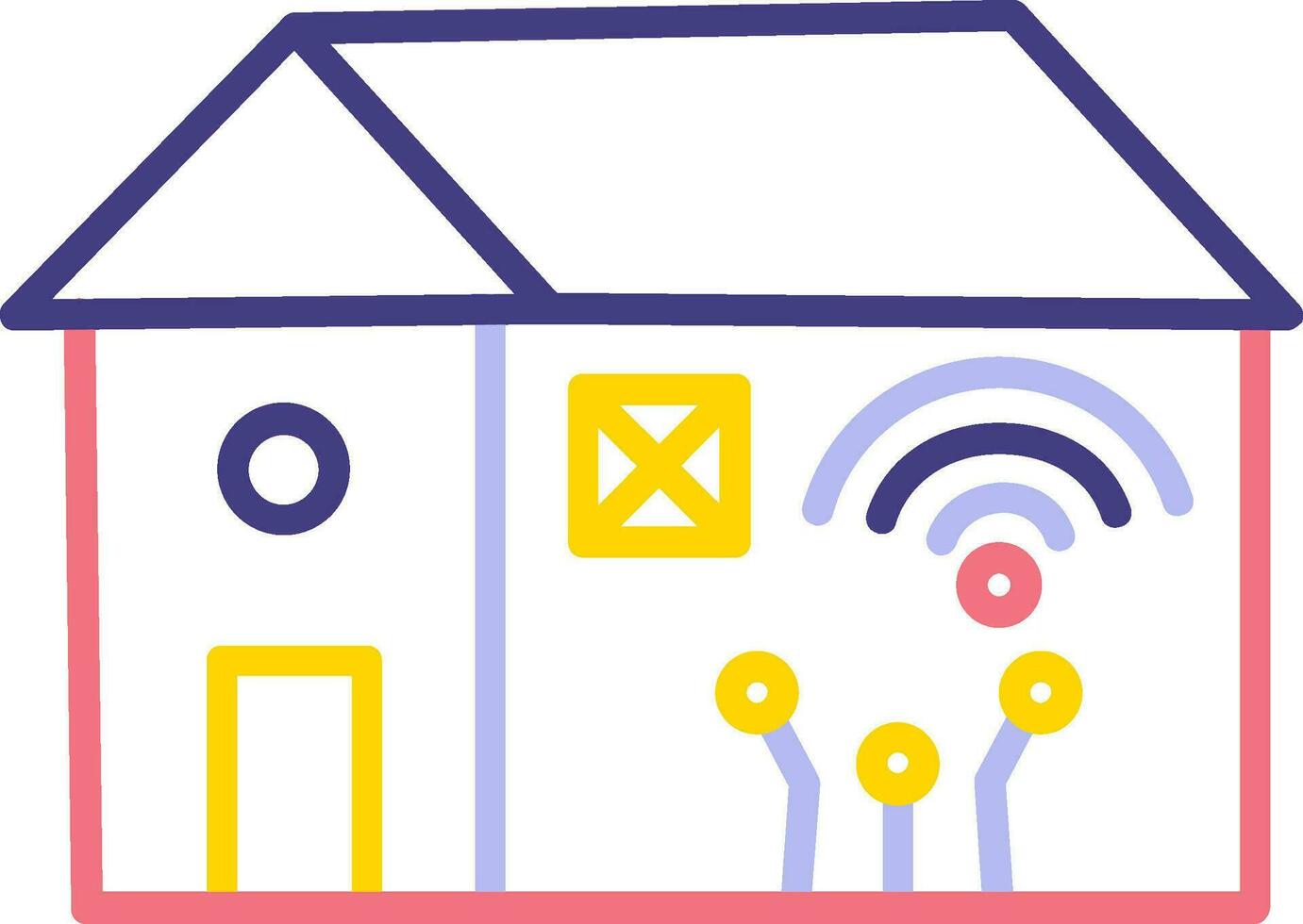 Smart House Vector Icon