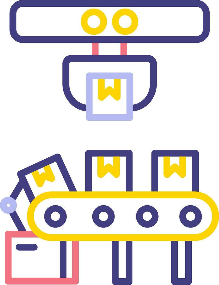 Conveyor Belt Vector Icon