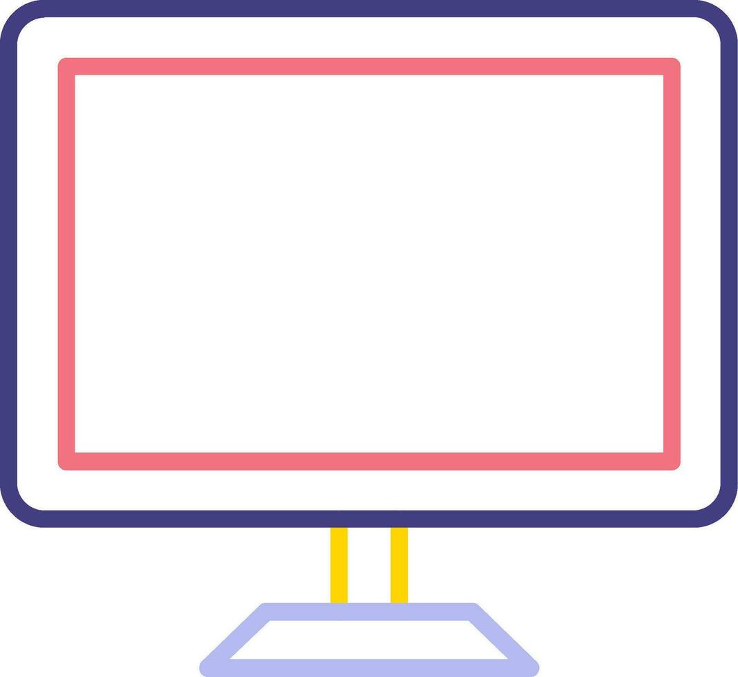 Lcd Vector Icon