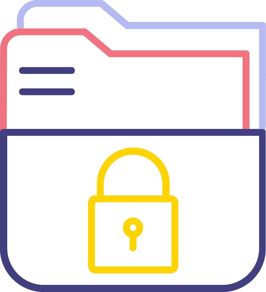 Data Encryption Vector Icon