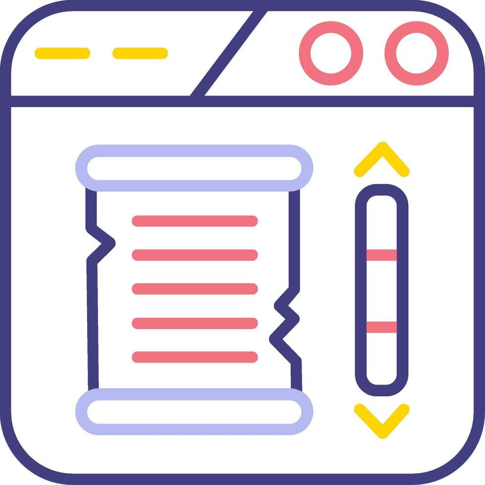 Scroll Vector Icon