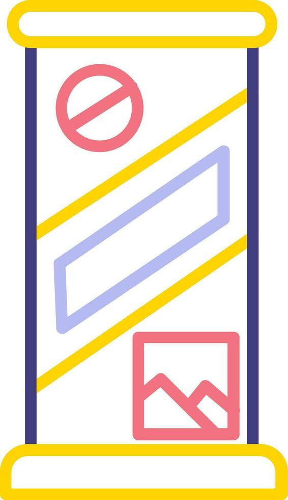 Roll Up Vector Icon