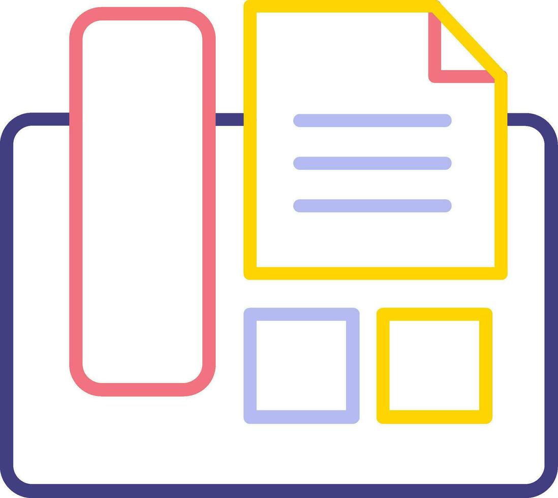 Fax Machine Vector Icon