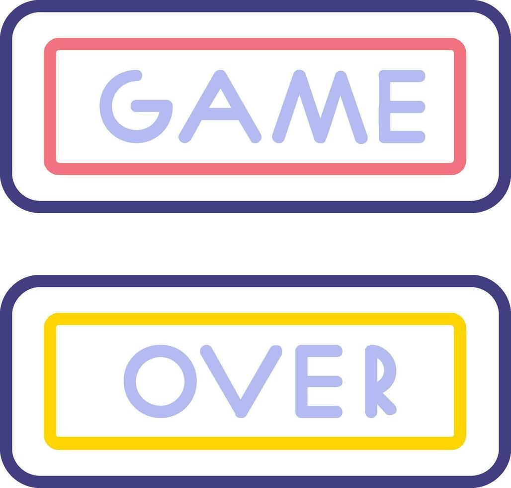 Game over Vector Icon