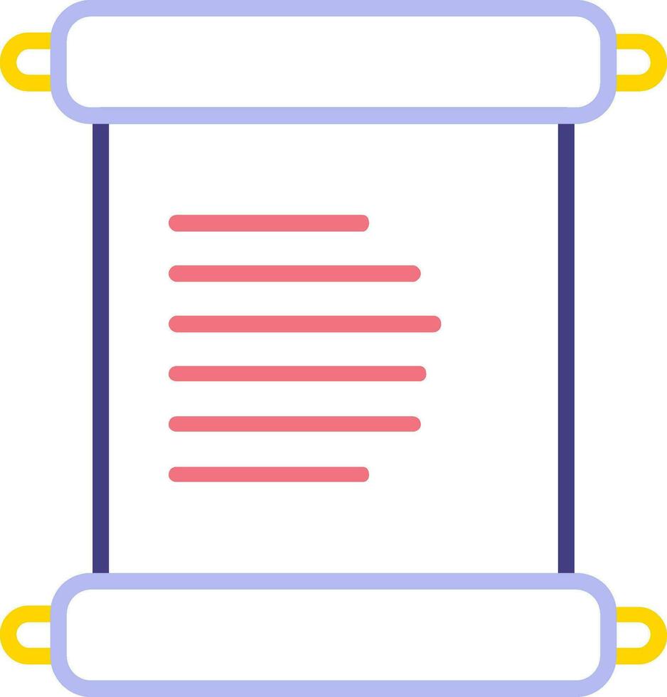 Parchment Vector Icon