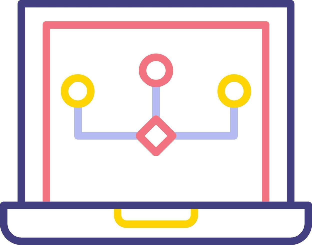 Data Modeling Vector Icon