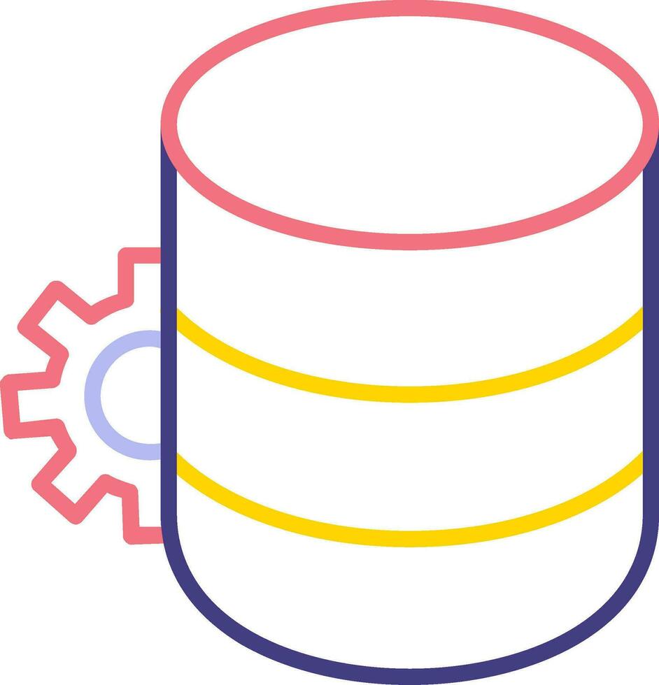 Data Warehouse Vector Icon