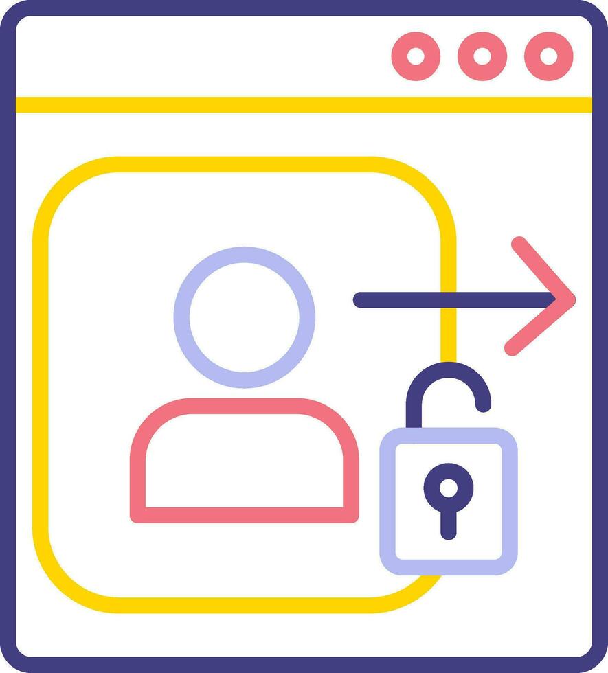 Log In Vector Icon