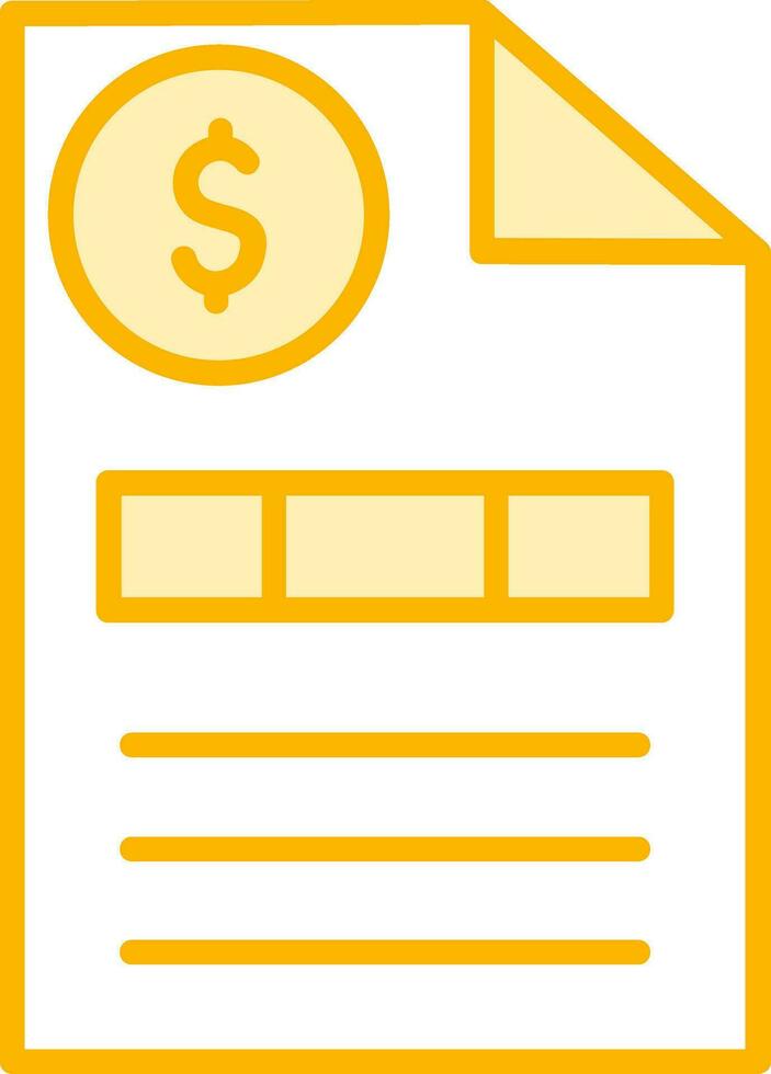 Invoice Vector Icon
