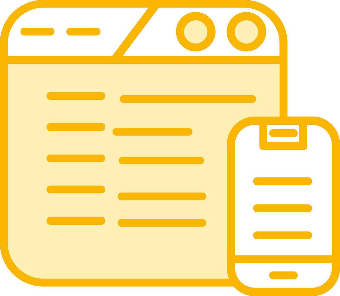 Responsive Vector Icon