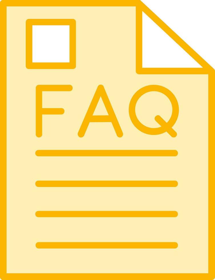 Faq Vector Icon