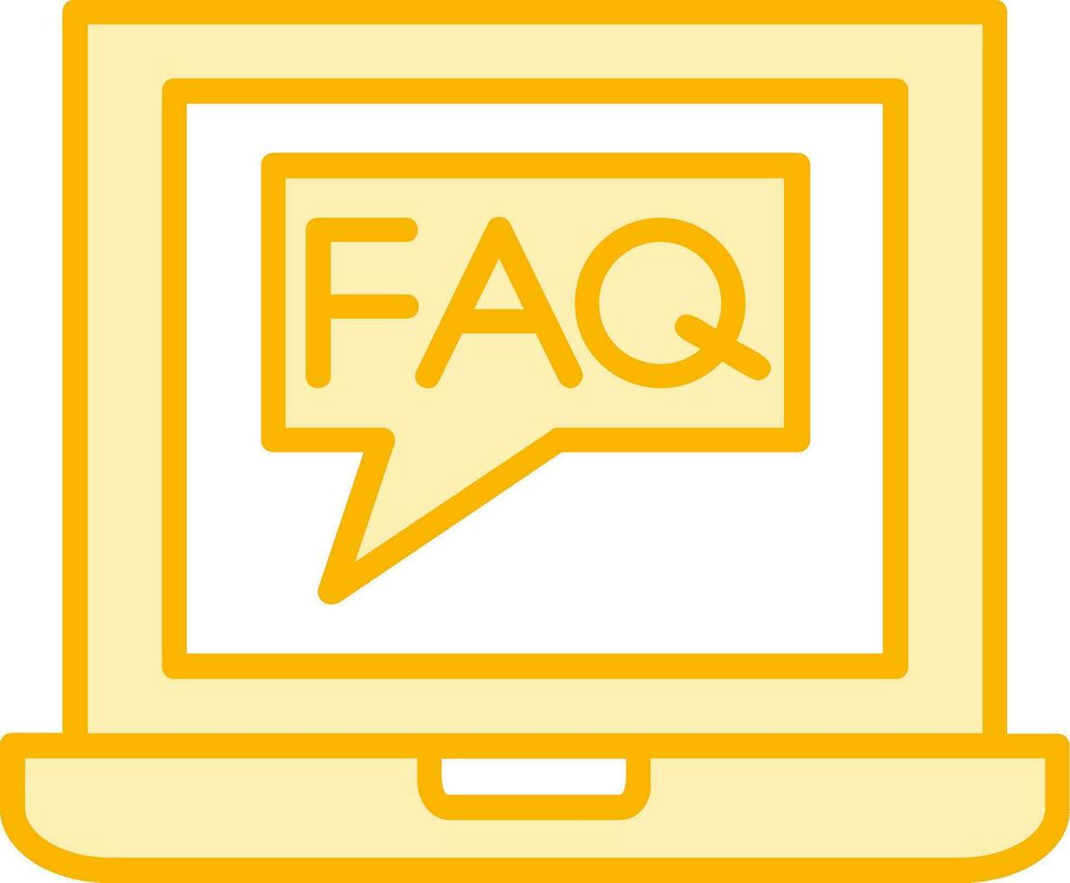 Faq Vector Icon