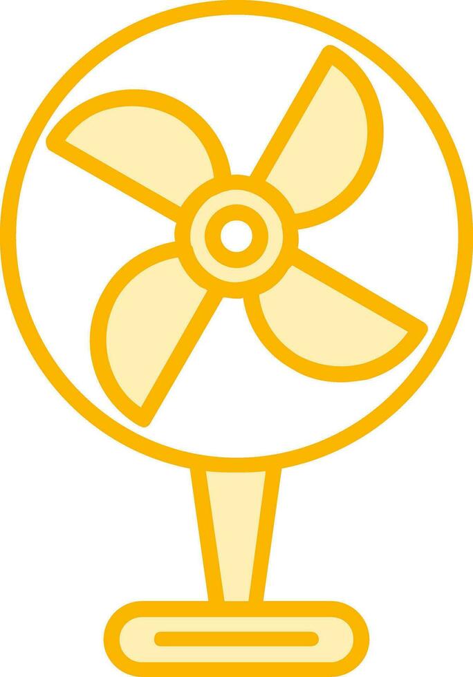 icono de vector de ventilador