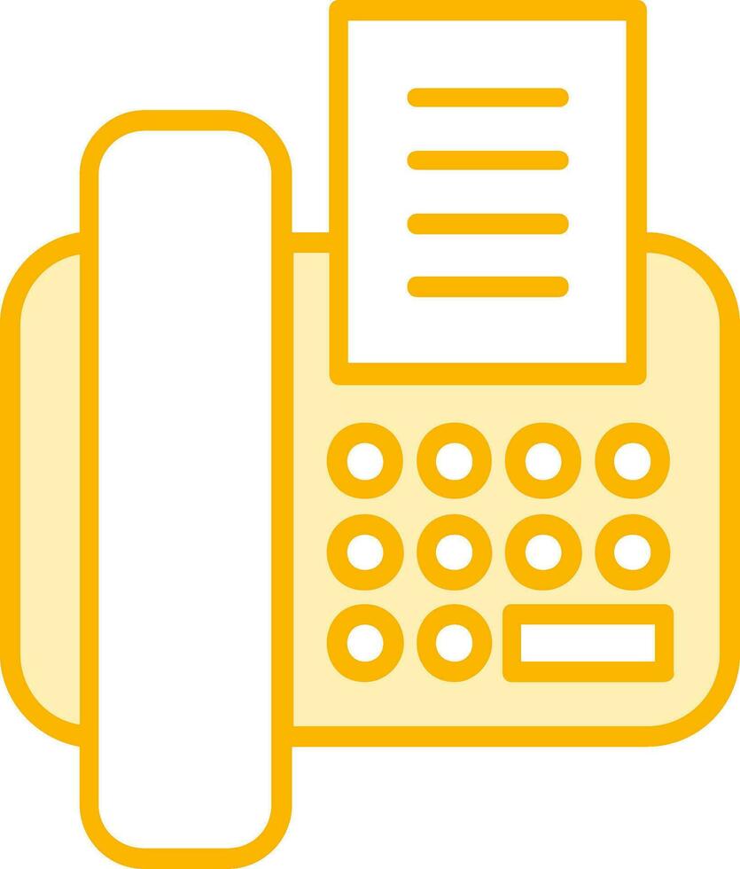 Fax Vector Icon