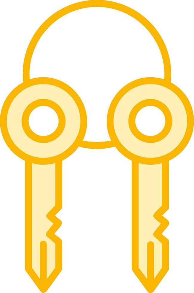 Surrogate Key Vector Icon