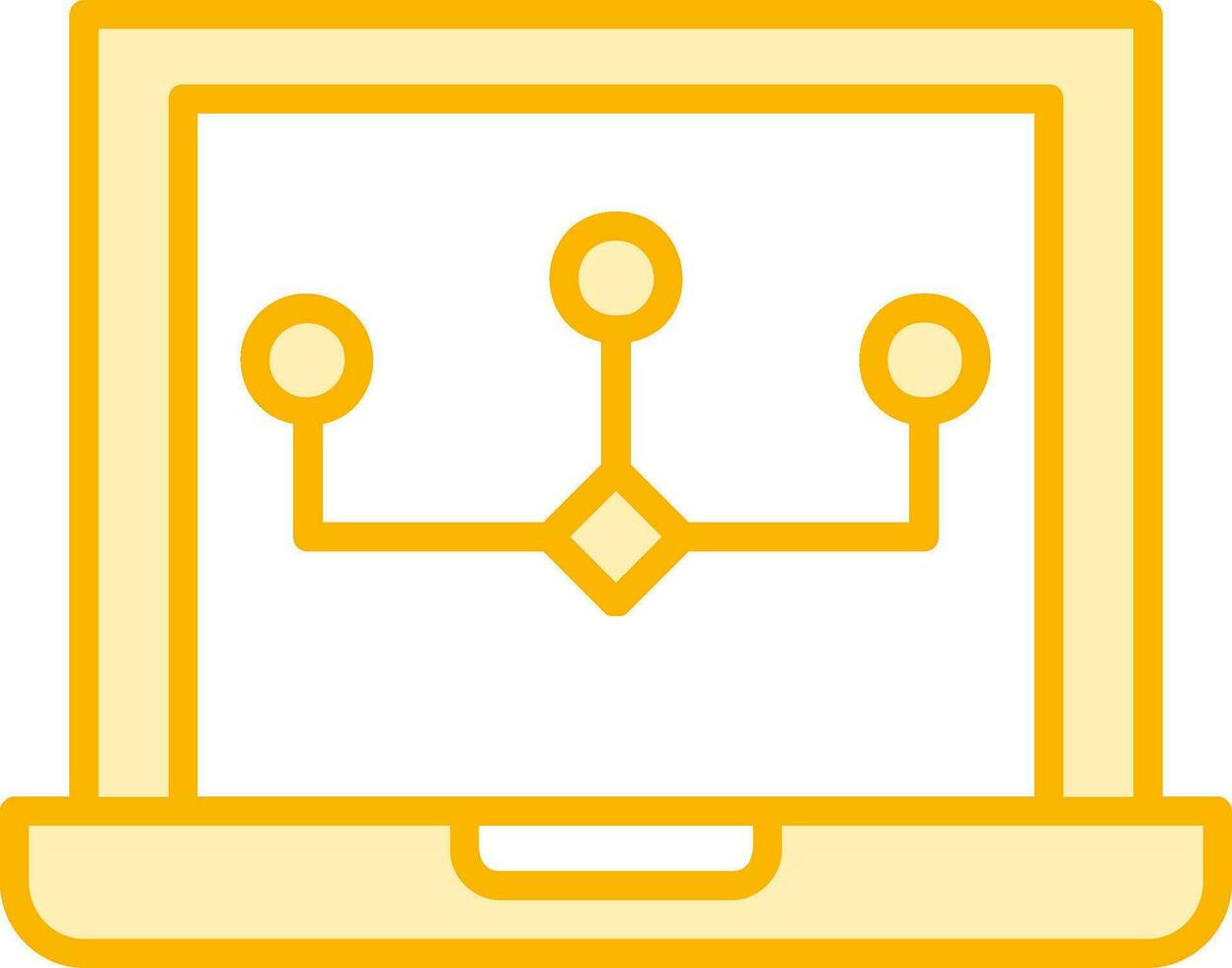 Data Modeling Vector Icon