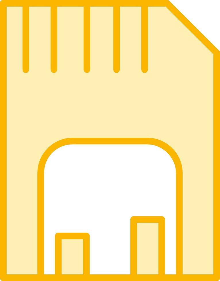 Memory card Vector Icon