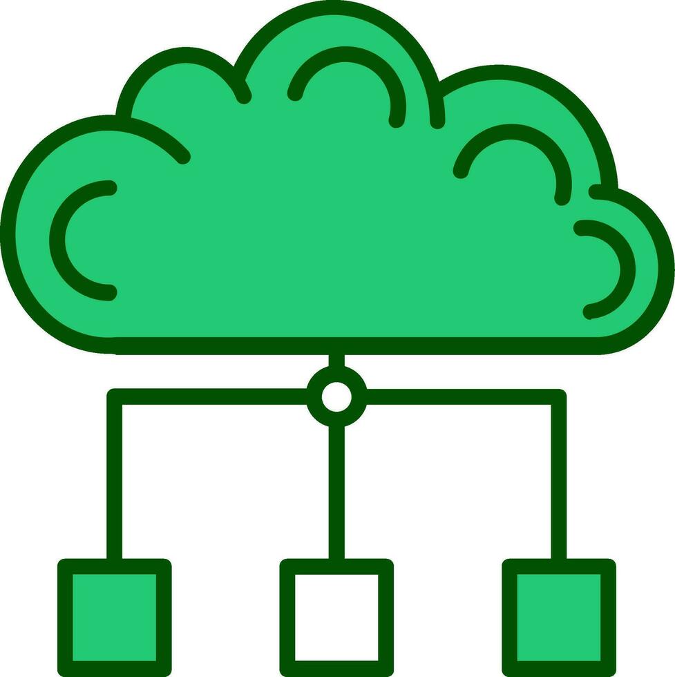 Cloud Properties Vector Icon