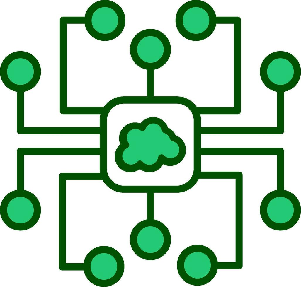 Artificial Intelligence Vector Icon