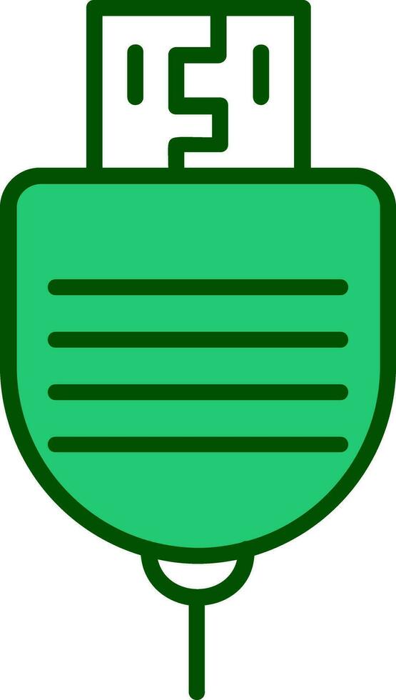 Usb Cable Vector Icon