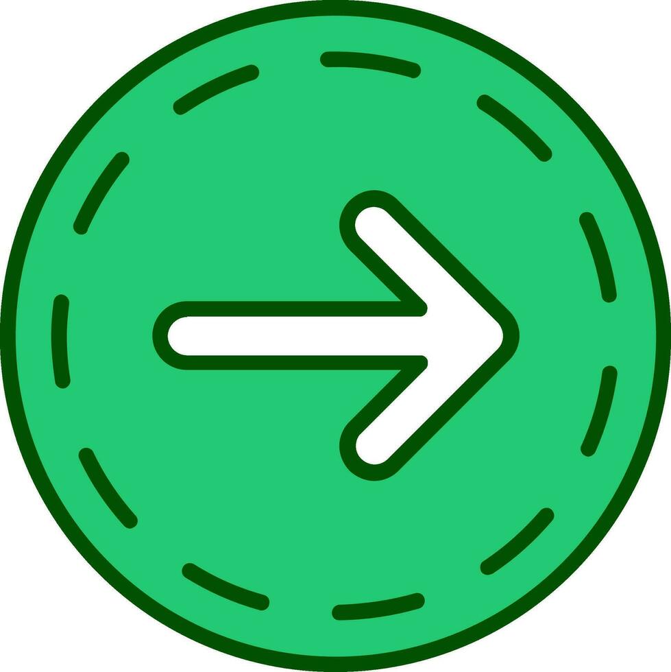 Right Arrow Vector Icon