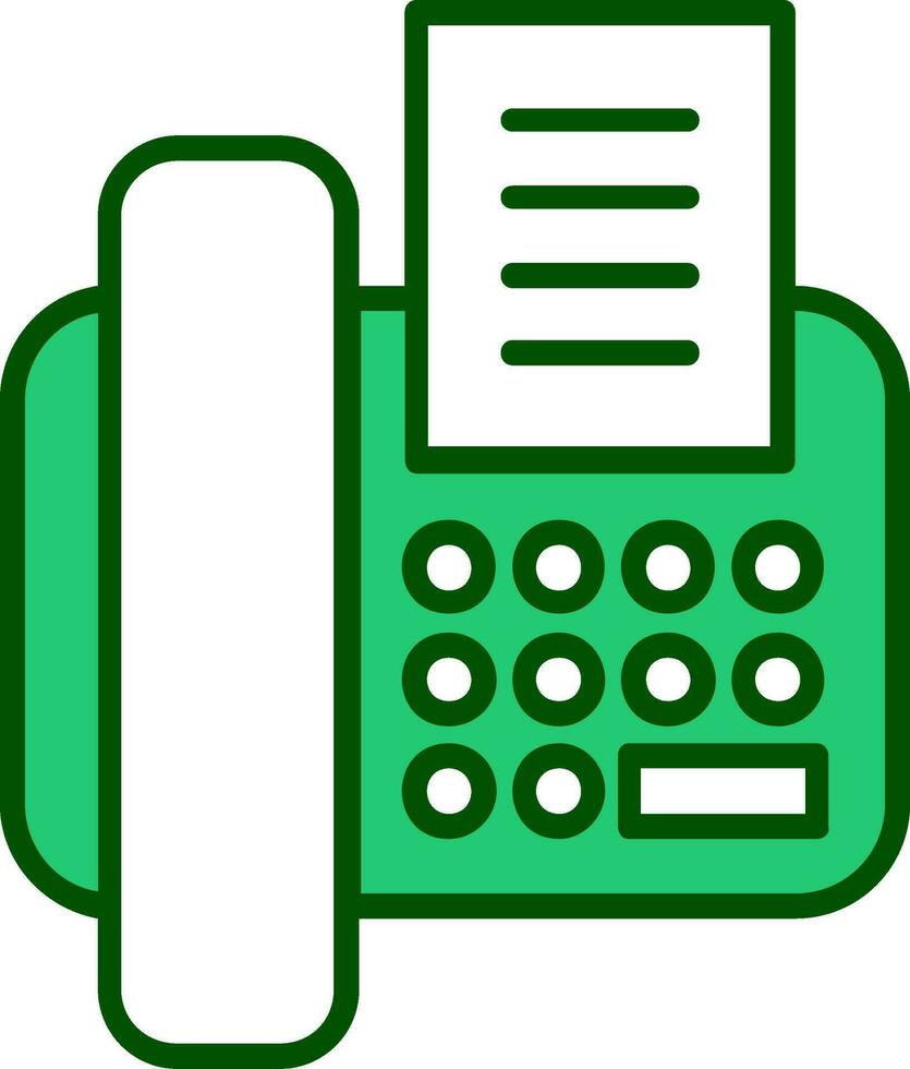 Fax Vector Icon