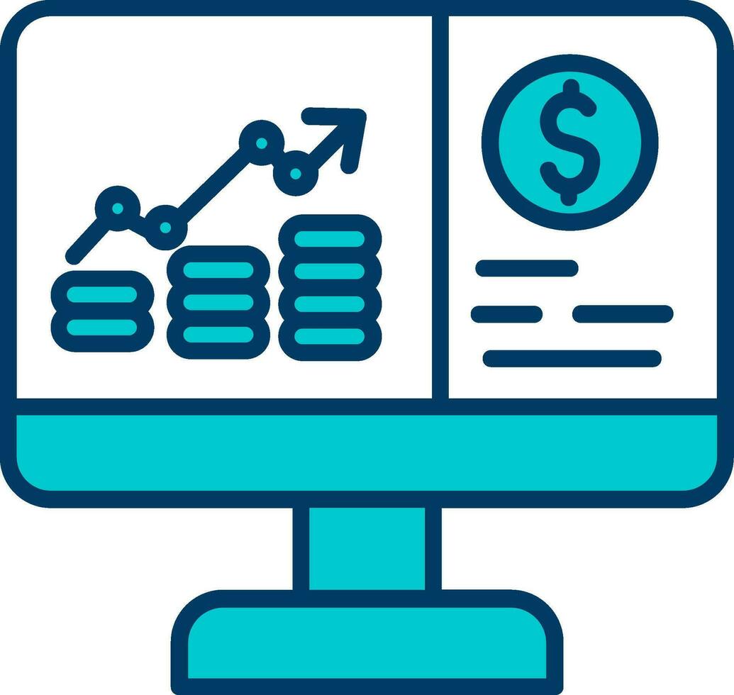 Stock Market Vector Icon