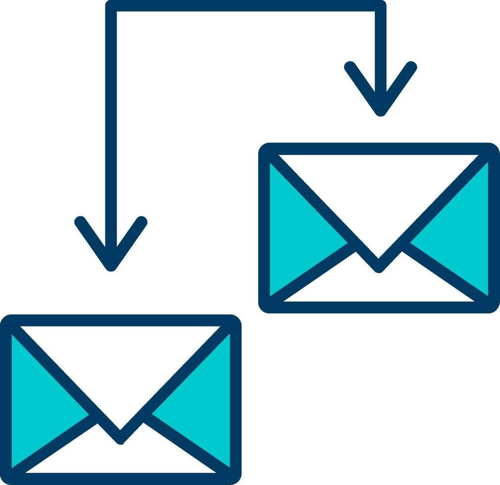 Exchange Mails Vector Icon