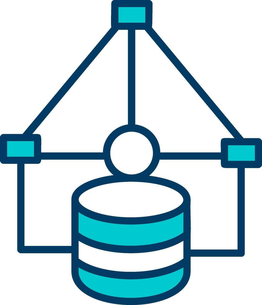 Data Flow Vector Icon