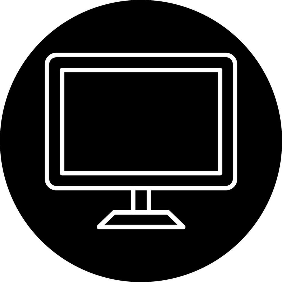 Lcd Vector Icon