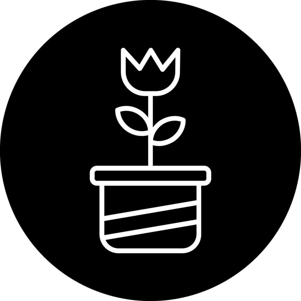 icono de vector de planta