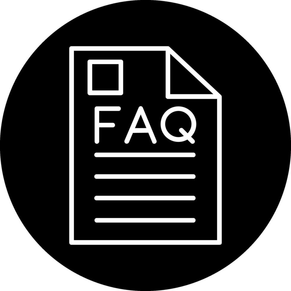 Faq Vector Icon