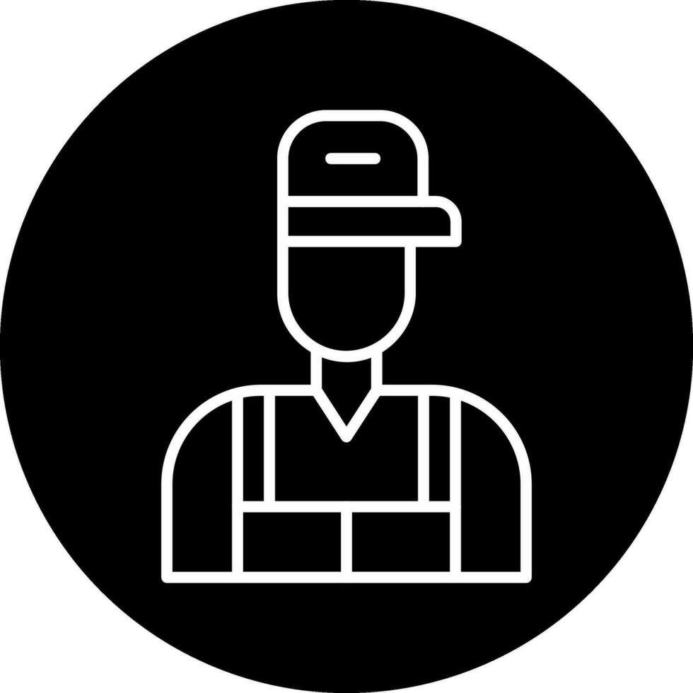 Delivery Boy Vector Icon