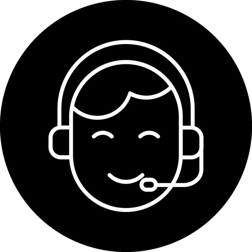 Customer Service Agent Vector Icon