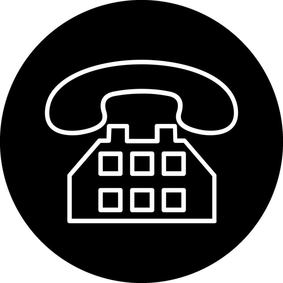 icono de vector de teléfono