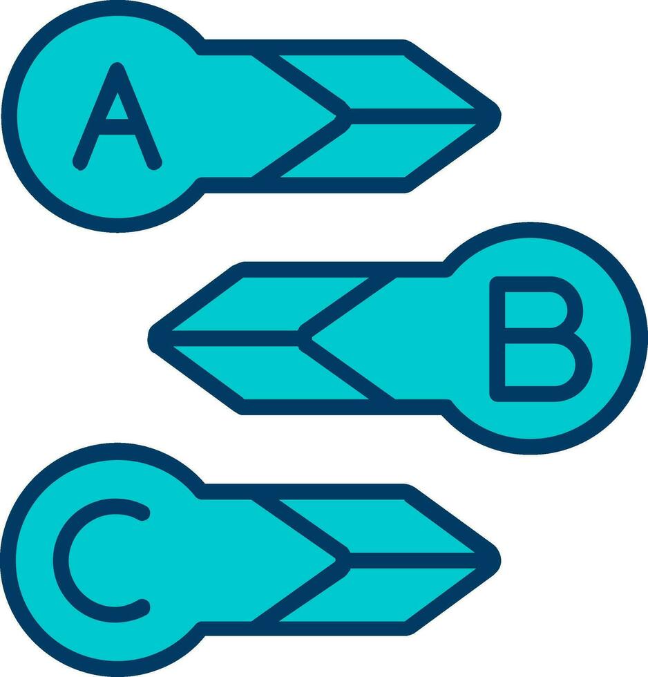 icono de vector de diagrama